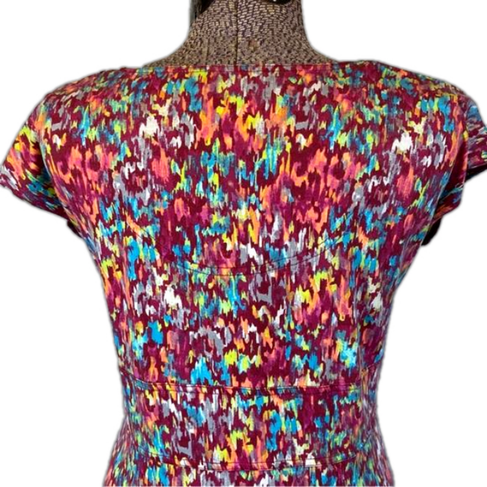 Royal Robbins Cotton Dress Jersey Knit Stretch Rainbow Althleisure Med Gorpcore - Picture 6 of 16
